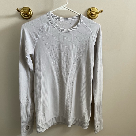 Lululemon Rest Less Pullover Heathered Silver Spoon - Picture 1 of 6